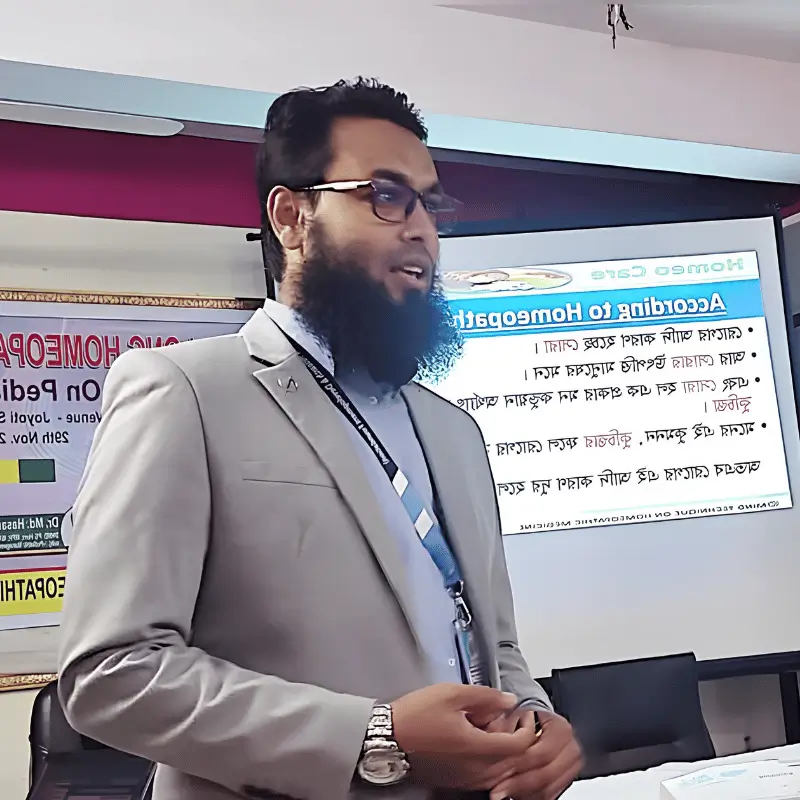 ডাঃ মোঃ হাসানুজ্জামান - হোমিওপ্যাথিক শিশুরোগ ও পুষ্টিবিদ্যা বিশেষজ্ঞ, Homeo Care